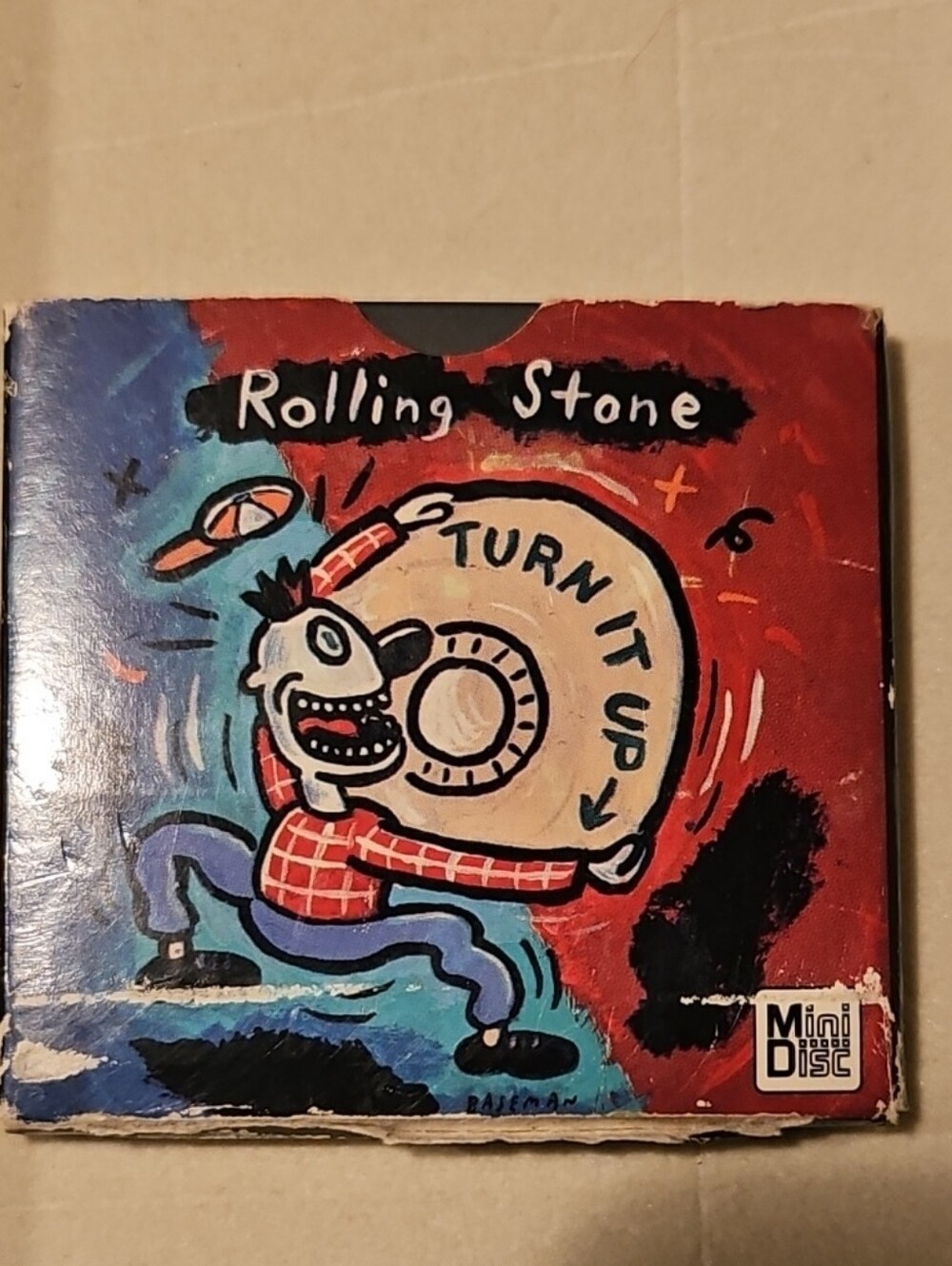 Rolling Stone Turn It Up Mini Disc MD 1994 Promo Sampler With Sleeve